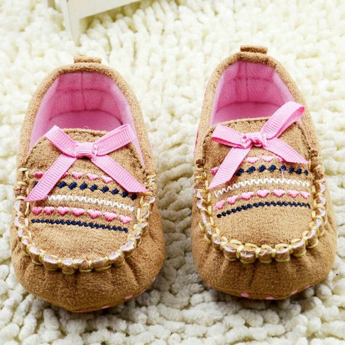 Newborn Baby Toddler Soft Sole Shoes - ourcoolkids