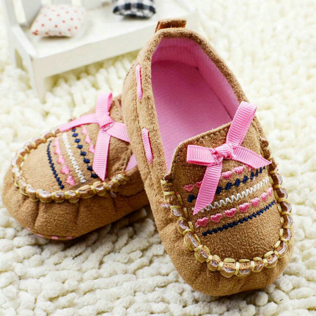 Newborn Baby Toddler Soft Sole Shoes - ourcoolkids