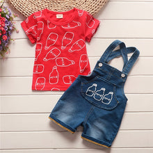 Load image into Gallery viewer, New Summer Baby Boy Clothes Set - ourcoolkids