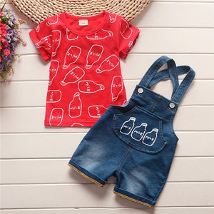New Summer Baby Boy Clothes Set - ourcoolkids
