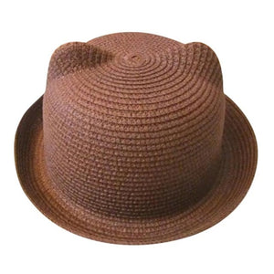 Breathable Summer Straw Hat Baby Accessories - ourcoolkids