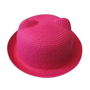 Breathable Summer Straw Hat Baby Accessories - ourcoolkids