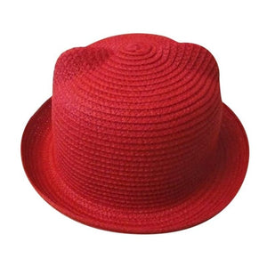 Breathable Summer Straw Hat Baby Accessories - ourcoolkids