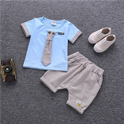 Summer Cartoon Baby Boy Clothes Set - ourcoolkids