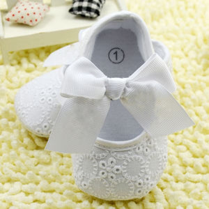 First Walkers  Bowknot Baby Girl Shoes - ourcoolkids