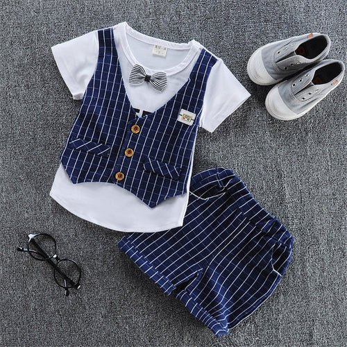 Baby Boys Short-Sleeved Summer Clothing - ourcoolkids