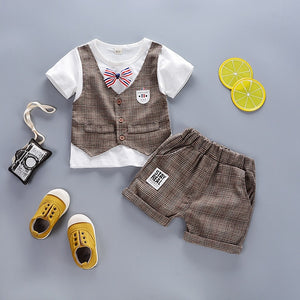 Baby Boys Short-Sleeved Summer Clothing - ourcoolkids