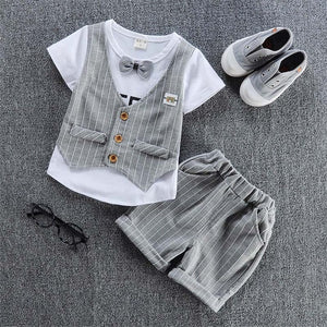 Baby Boys Short-Sleeved Summer Clothing - ourcoolkids