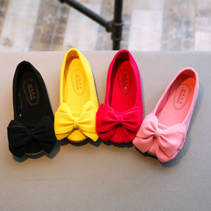 Bowknot Princess Bow Flats Causal Shoes - ourcoolkids