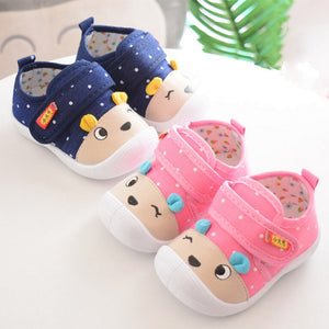 Polka Dot Newborn Cartoon Baby Shoes - ourcoolkids