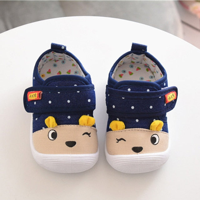 Polka Dot Newborn Cartoon Baby Shoes - ourcoolkids