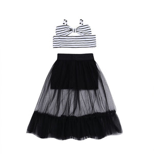 Bownot Stripe Tops Girls  Kid Clothes - ourcoolkids