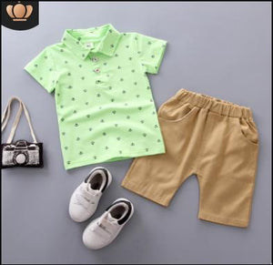 Cotton Anchor Print Infant Clothing For Boy - ourcoolkids