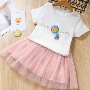 Casual Fashion Baby Girl Clothing Set - ourcoolkids