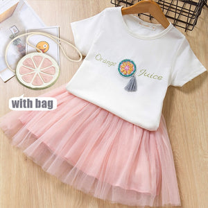 Casual Fashion Baby Girl Clothing Set - ourcoolkids