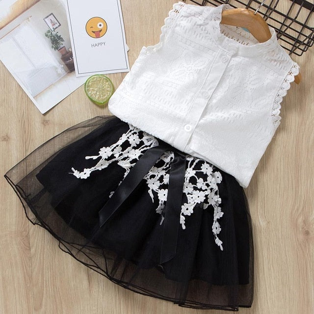 Casual Fashion Baby Girl Clothing Set - ourcoolkids