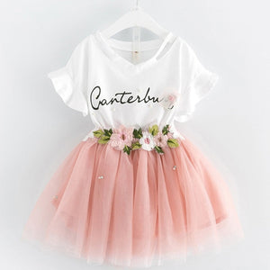 Casual Fashion Baby Girl Clothing Set - ourcoolkids