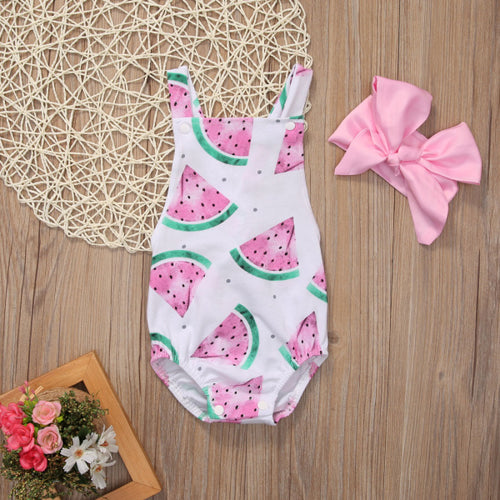 Watermelon Newborn Baby Girls Clothes Sets - ourcoolkids