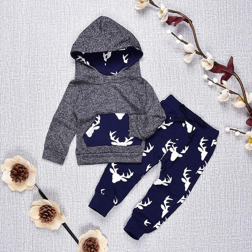 New Long-Sleeved Deer Suit For Baby Boy - ourcoolkids