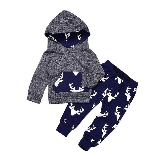 New Long-Sleeved Deer Suit For Baby Boy - ourcoolkids