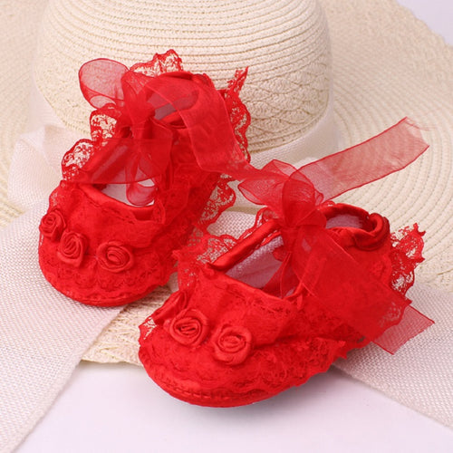 New Princess Baby Girls Cute Lace Shoes - ourcoolkids
