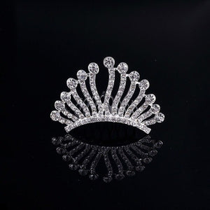 Stunning Crystal Crown Hairclip Accessories - ourcoolkids