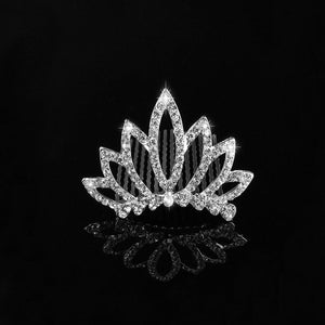 Stunning Crystal Crown Hairclip Accessories - ourcoolkids