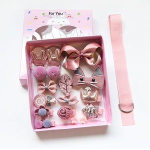 Mix Style Girls Hair Bows Kits Accessories - ourcoolkids