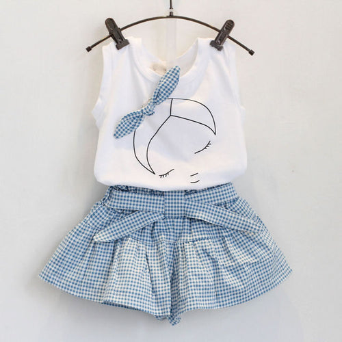 New Casual Baby Skirt Clothes Set - ourcoolkids
